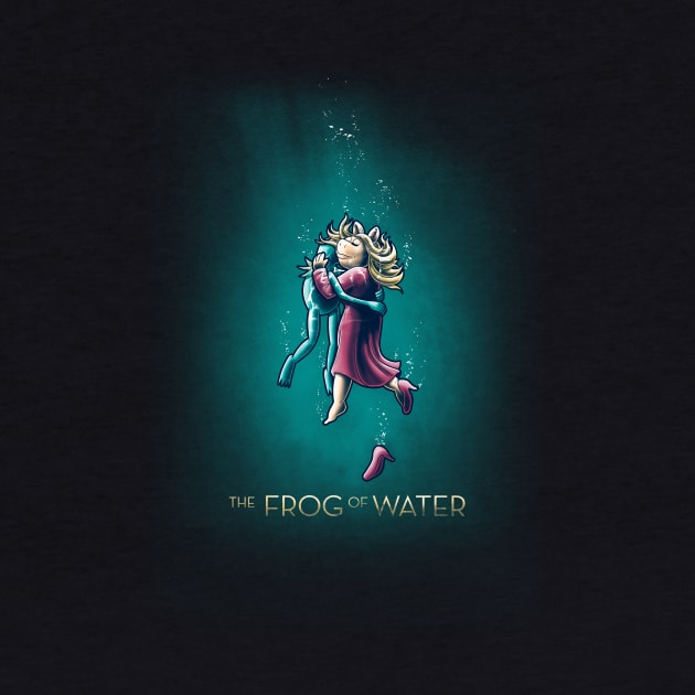 The frog of water by Cromanart